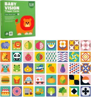 TARJETAS BEBE 6 A 12 MESES - BABY VISION TRIGGER CARDS