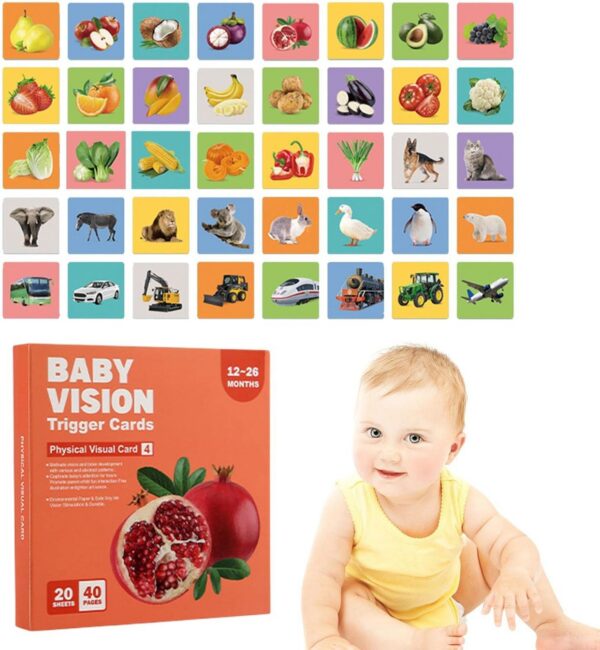TARJETAS BEBE 12 A 36 MESES - BABY VISION TRIGGER CARDS