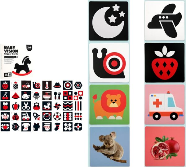 71jawBXYZaL._AC_SL1500_ TARJETAS BEBE 6 A 12 MESES - BABY VISION TRIGGER CARDS