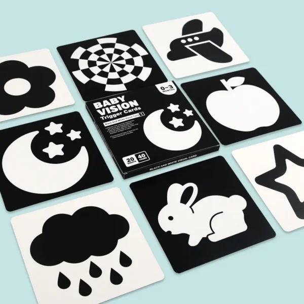 D_NQ_NP_2X_642996-CBT83847370986_042025-F TARJETAS BEBE 3 A 6 MESES - BABY VISUAL STIMULUS CARDS