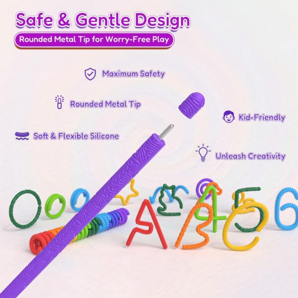 71CT141ki9L._AC_SL1500_ VARILLAS FLEXIBLES SENSORIALES 8 UN - SENSORY STICKS