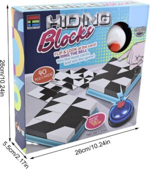 71NVPboOEGL._AC_SL1500_ HIDING BLOCKS - JUEGO DE PENSAR