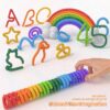 81hIkUpy06L._AC_SL1500_ VARILLAS FLEXIBLES SENSORIALES 8 UN - SENSORY STICKS