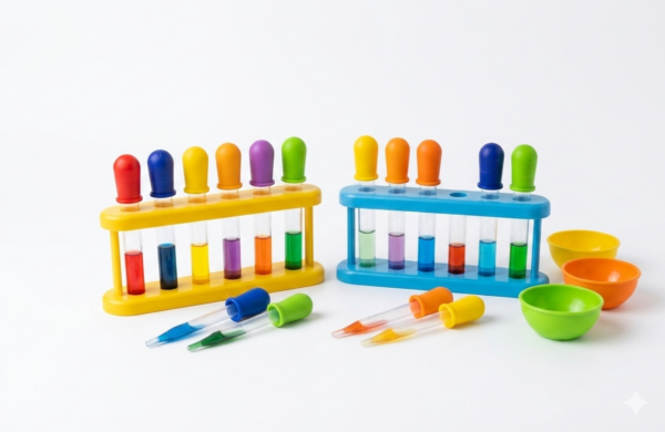 SET DE 6 GOTEROS DE 5ML Y ORGANIZADOR
