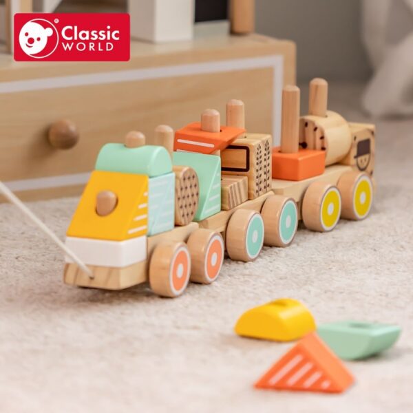 TREN DE MADERA - PULL TRAIN