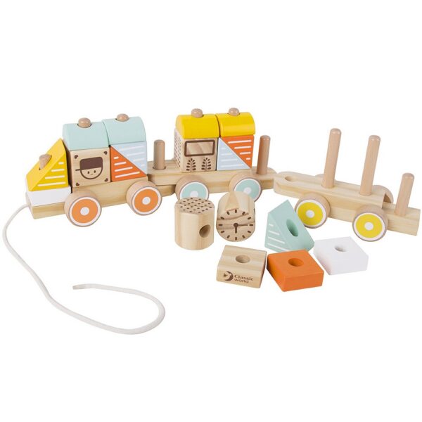 TREN DE MADERA - PULL TRAIN