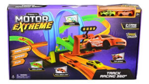 PISTA  CON 2 CARROS DE TRACCION  -TRACK RACING 360