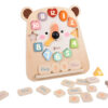 RELOJ DE MADERA OSO - TIC-TAC BEAR