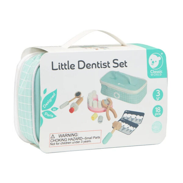 classic-world-conjunto-de-dentista-embalagem VALIJA DE DENTISTA - LITTLE DENTIST SET