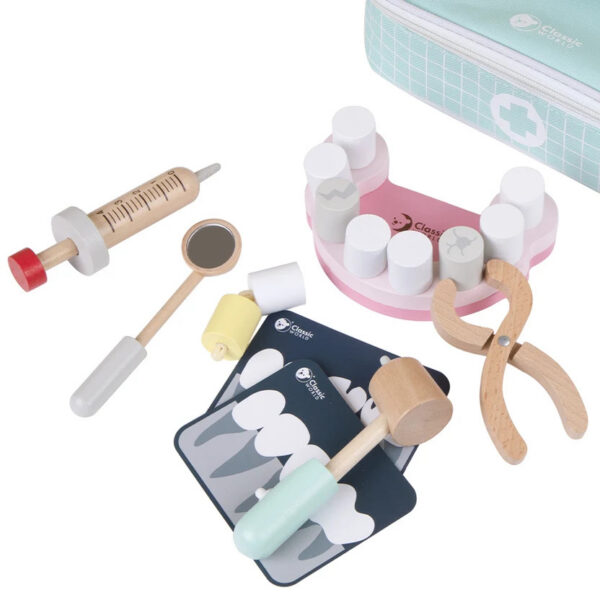 classic-world-conjunto-de-dentista-ferramentas VALIJA DE DENTISTA - LITTLE DENTIST SET
