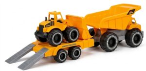 image_42fff8c5 SET DE 3 CARROS DE CONSTRUCCION - POWER DRIVE