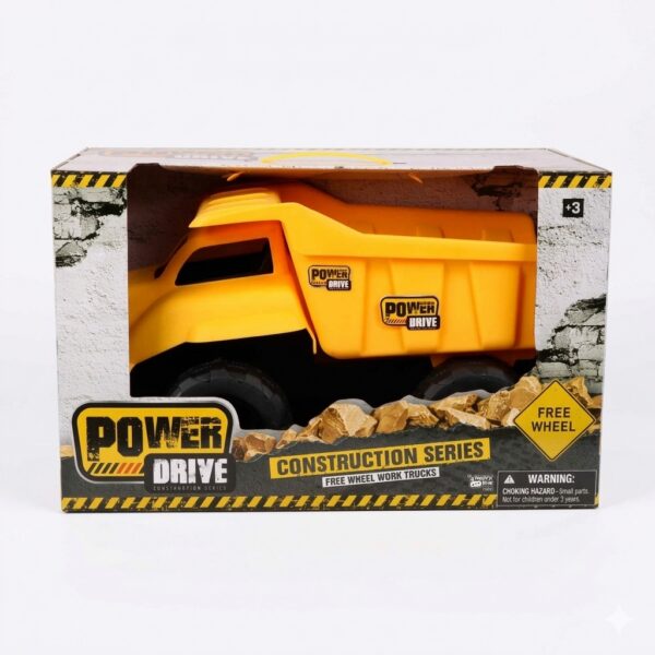 CAMION DE VOLTEO CONSTRUCCION CON LUZ Y SONIDO - POWER DRIVE