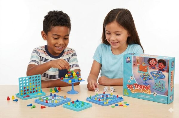 image_7f3a9809 JUEGOS DE MESA 4 EN 1 - 4X TRAVEL GAME PACK
