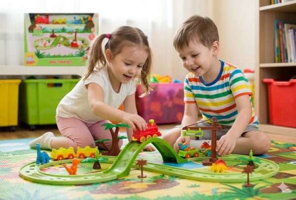 image_87eddd1a TREN DE DINOSAURIOS 38 PZAS - DINO TRAIN SET