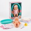 image_a4fa195a MUNECA DE VINILO DE 26 CM CON BAÑERA Y PATITO - LOVE BABY