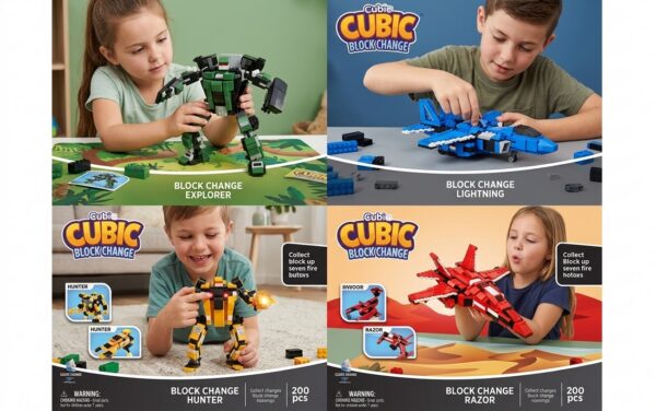 image_e7f8eea0 ROBOTS 3 EN 1 SURTIDOS - CUBIC ADVENTURES