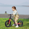E1207_5 BICICLETA DE BALANCE ROJO Y NEGRO - LEARNER BALANCE BIKE