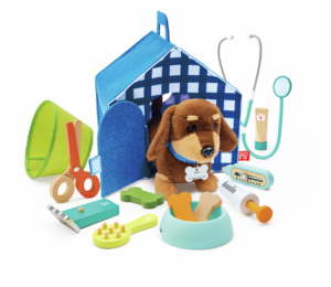E3229_1 CLINICA VETERINARIA CON PERRITO - PUPPY CARE