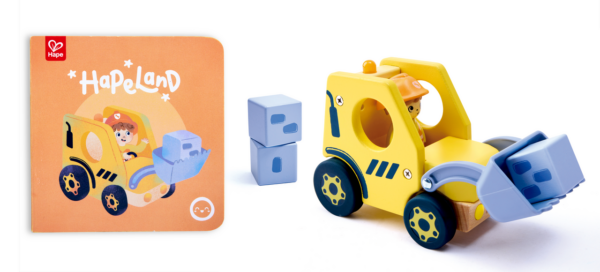 E3439_1 LIBRO EL CAMION DE CARGA - THE BUZZING BULLDOZER