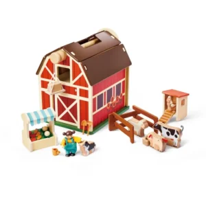 GRANJA CON ACCESORIOS - HAPPY FARM PLAYSET