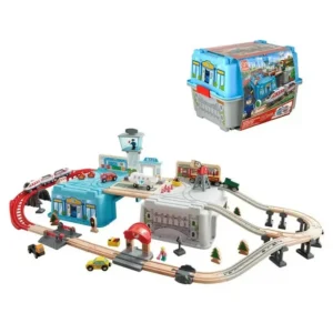 Hape-Super-Cityscape-Transport-Bucket-Set-Hape-Toy-Market-44419070 CITY TRAIN BUCKET SET