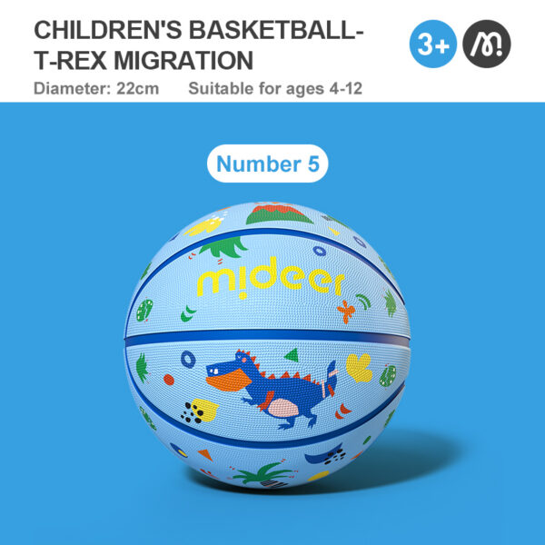 SKU1 Pelota de Basketball Número 5 T-Rex Mideer