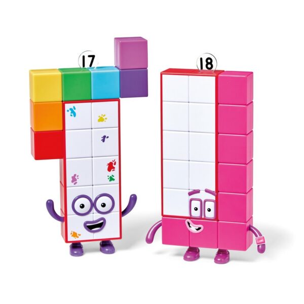 h2m-97855_3 PERSONAJES 17 Y 18 - NUMBERBLOCKS SEVENTEEN AND EIGHTEEN