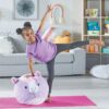 h2m-99032_2 PELOTA UNICORNIO PELUCHE - YOGA BALL BUDDY-UNICORN