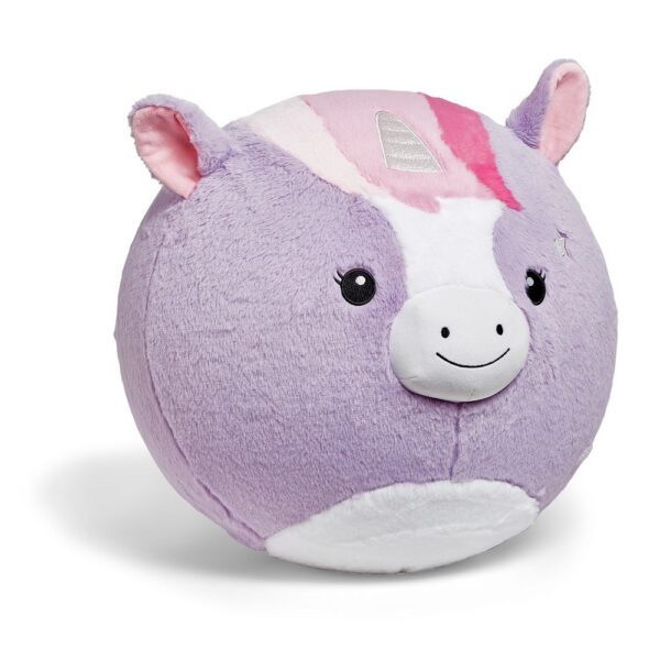 h2m-99032_3 PELOTA UNICORNIO PELUCHE - YOGA BALL BUDDY-UNICORN