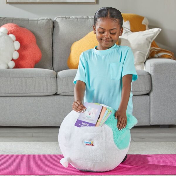 h2m-99043_2 PELOTA GATO PELUCHE - YOGA BALL SASHA THE CAT