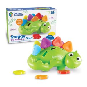 ler-9091_1 DINOSAURIO PARA MOTRICIDAD - STEGGY THE FINE MOTOR DINO